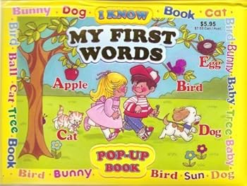 Paperback I Know My First Words Book