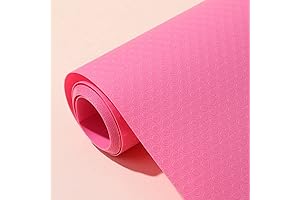 Non-Adhesive Pink Shelf Liner: Elevate Your Kitchen Organization