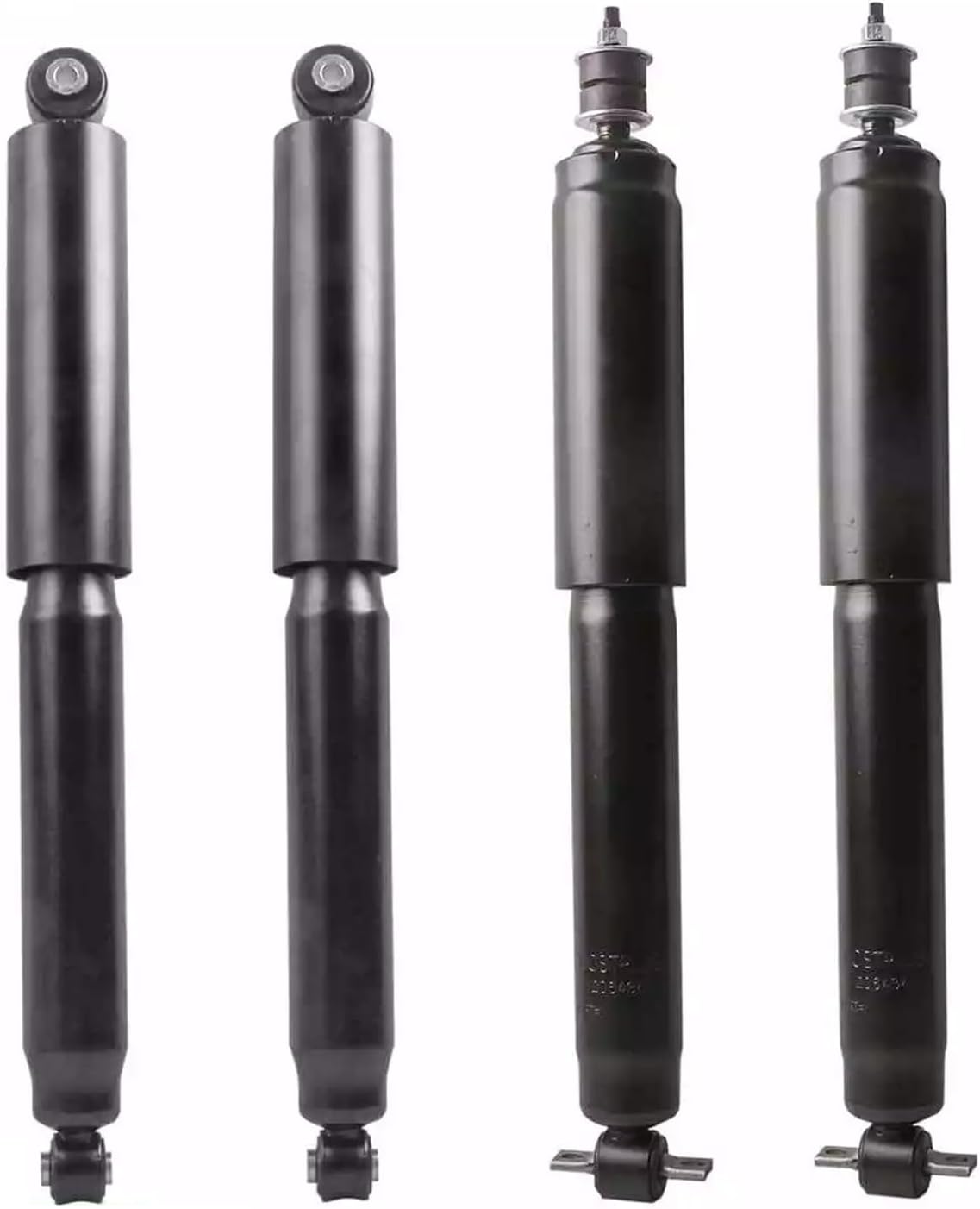 MOSTPLUS 4PCS Front+Rear Complete Struts Shock Assembly W/Coil Spring Compatible for 1999-2004 Jeep Grand Cherokee 344341 344342