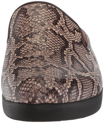 Fitflop Women's Superskate Slip-On Mule Sneaker, Taupe Snake, 7 M Us #TOP1