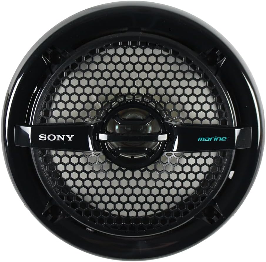 Sony XS-MP1611 Dual Cone Marine Speakers, Black