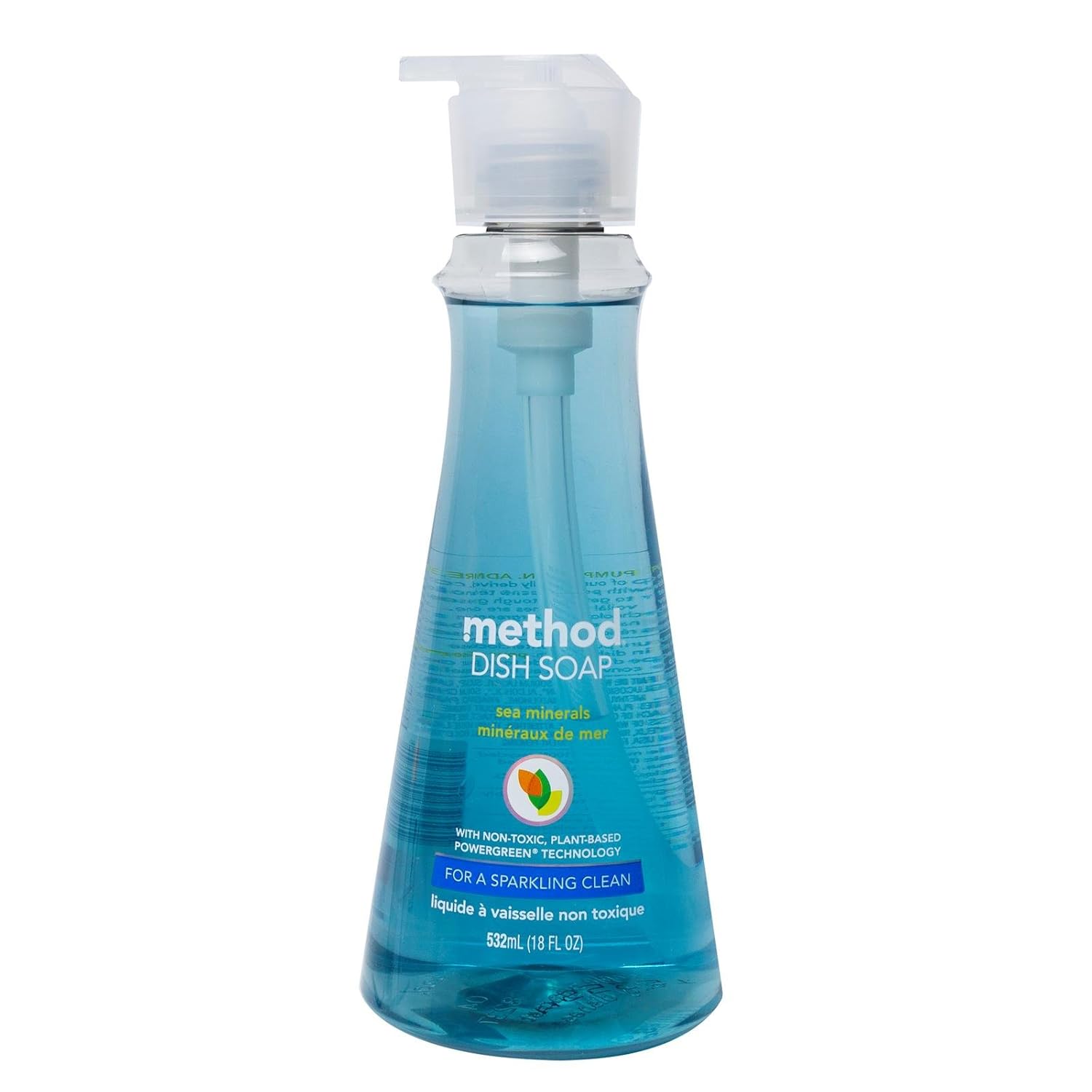 Method Dish Soap Pump Sea Minerals Blue 18 Fl Oz