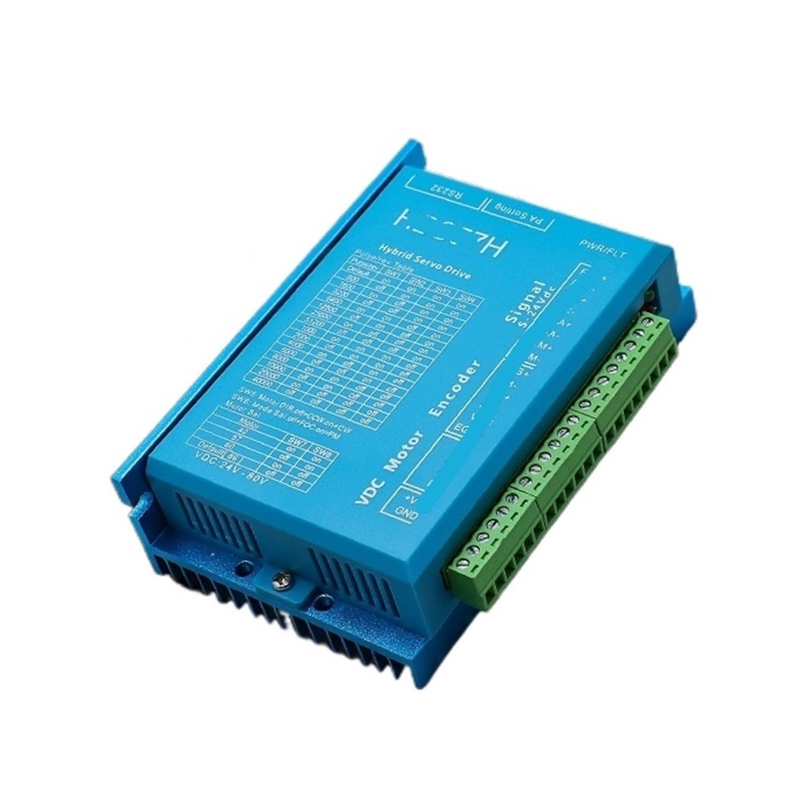 Unidad de motor paso a paso, codificador HBS57/HBS57H AC20-80V o DC24-70V 1000 líneas for control de motor paso a paso Nema23 Nema24(HBS57H)