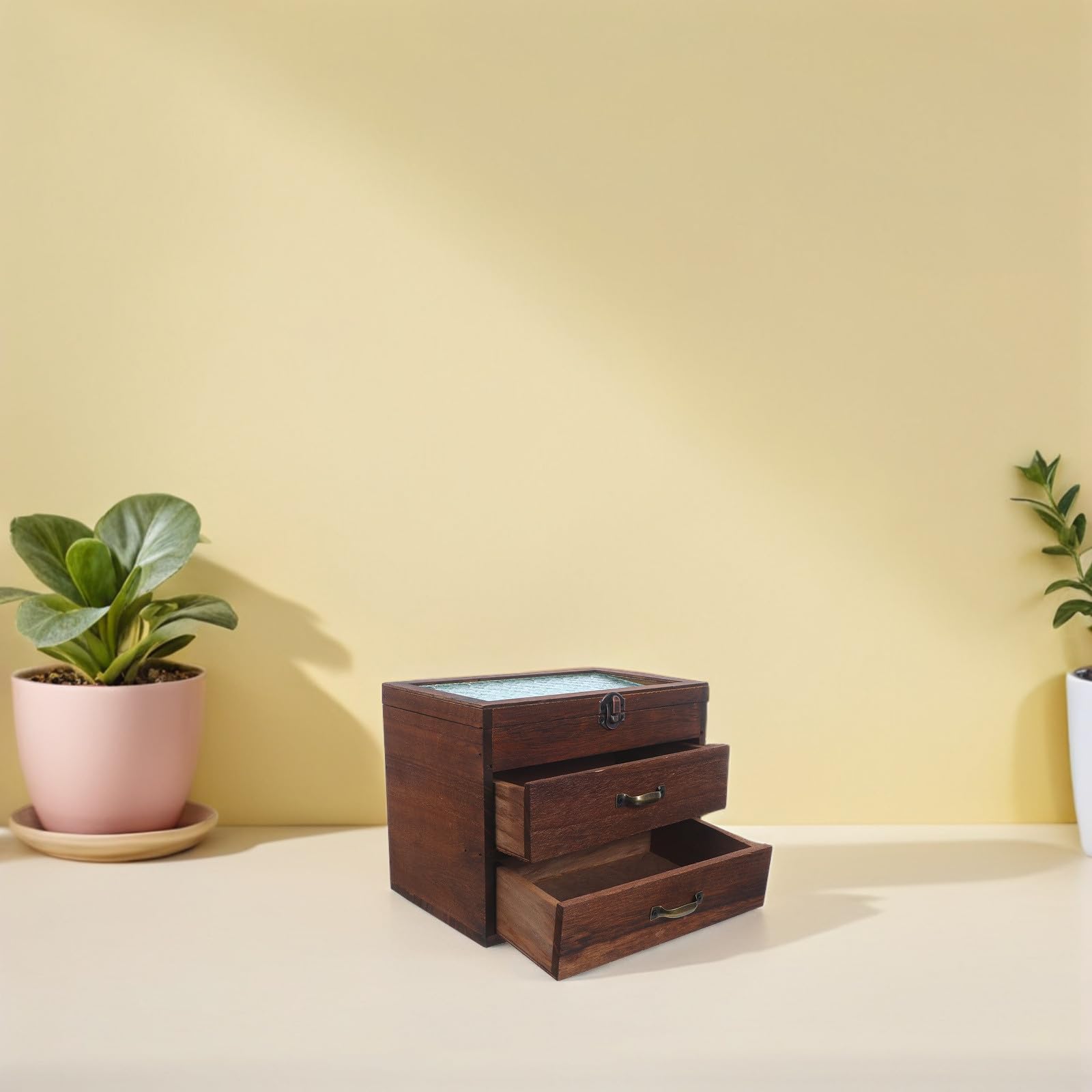 Schminkorganizer mit Schubladen für Schminktisch und Schreibtisch