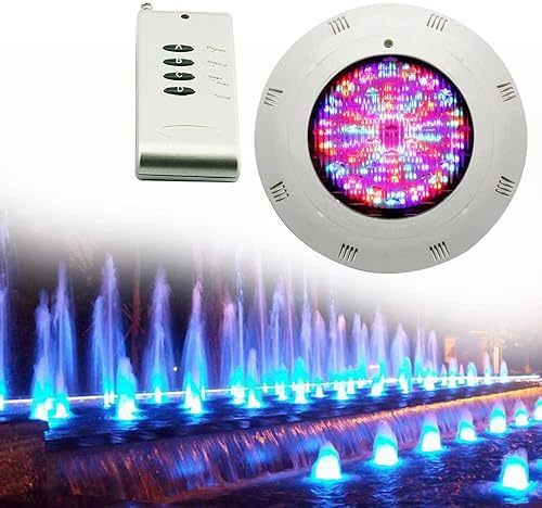 Miniatura 3 de Luz de piscina LED de 18W 12V 3000LM RGB que cambia de color impermeable IP68 luces LED subacuáticas 30  fuente de piscina estanque lámpara colorida