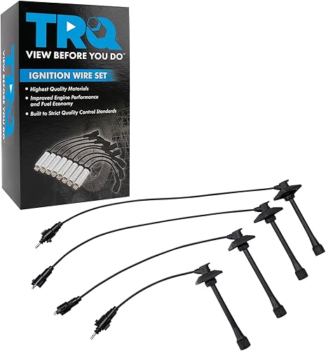 Miniatura 112 de TRQ Juego de cables de bujía de encendido del motor compatible con Hyundai Tucson Kia Sportage 2.7L Nrew