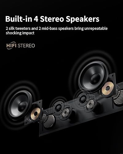 Miniatura 4 de ANGELS HORN Tocadiscos de vinilo, tocadiscos Bluetooth con altavoces incorporados, preamplificador de teléfono, tocadiscos de alta fidelidad para