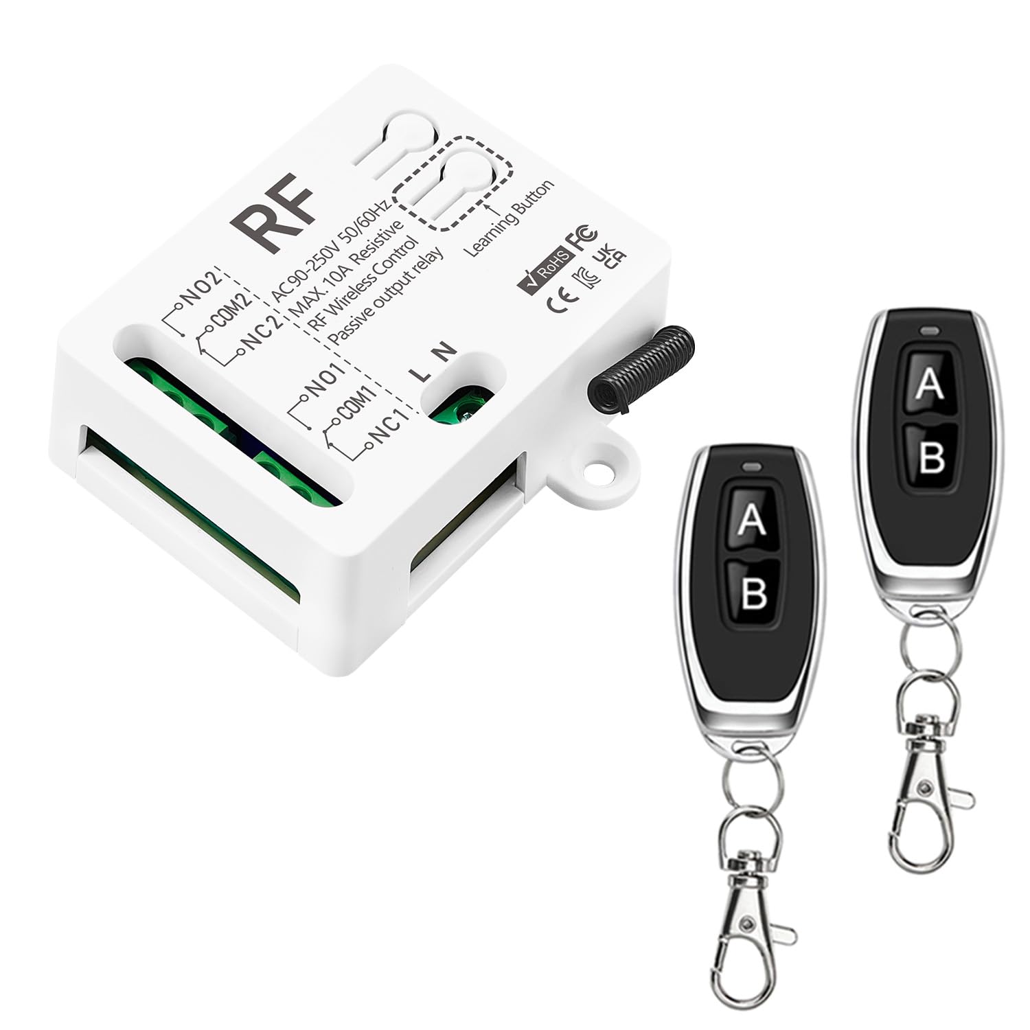 Commutateur à distance RF CC 433MHz divers modes de contrôle hybrides (Modèle 0020070