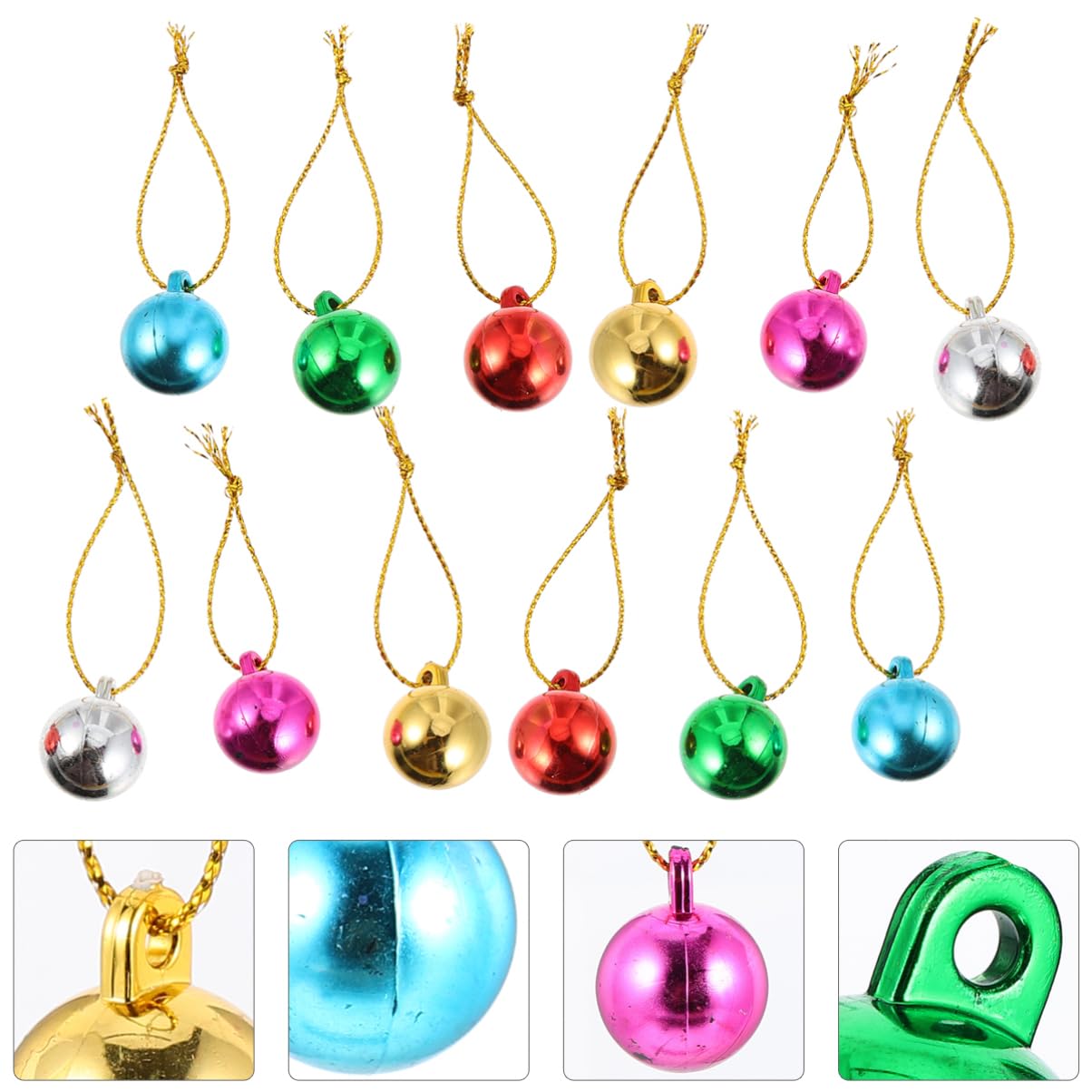 ABOOFAN 100 Pièces Petites Perles De Lampe Guirlandes Solaires Guirlandes Lumineuses pour Olivier Artificiel Lumières LED Lumières De Rideau Menées Décoration Faux Plastique
