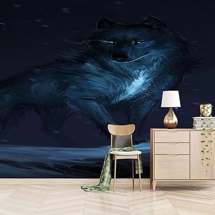 Amazon Wxssln 不織布壁画 狼 壁紙 おしゃれ リビングルーム キッズルーム ベッドルーム ウォールステッカー 家の装飾 壁画 400x280cm 壁紙 Amazon Wxssln 不織布壁画 狼 壁紙 おしゃれ リビングルーム キッズルーム ベッドルーム ウォールステッカー 家の装飾 壁画 400x280cm 壁紙