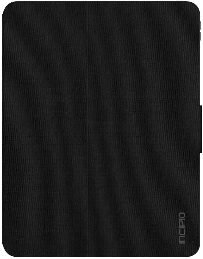 Incipio Clarion Folio Case closed, showing the front cover with Incipio branding.