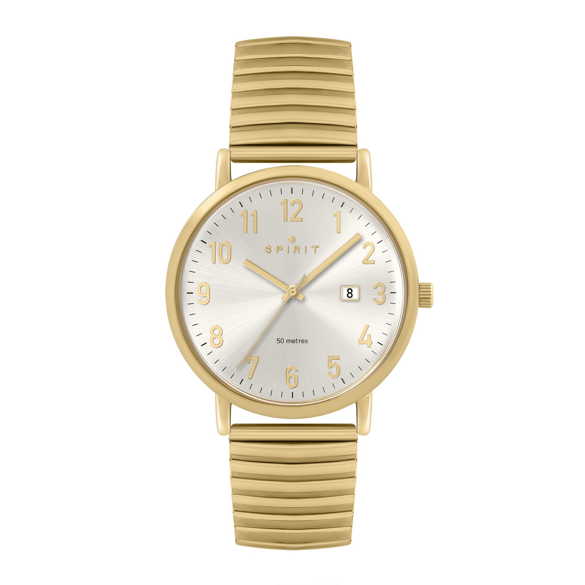 Spirit Men's Analog Quartz Watch with Alloy Steel Strap SP3024