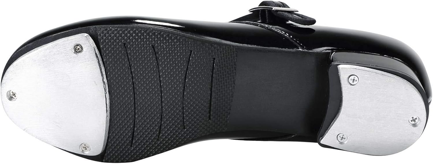 Linodes Unisex PU Leather Easy Strap Tap Shoe Dance Shoes for Women and Men's Dance Shoes-608 - Image 6