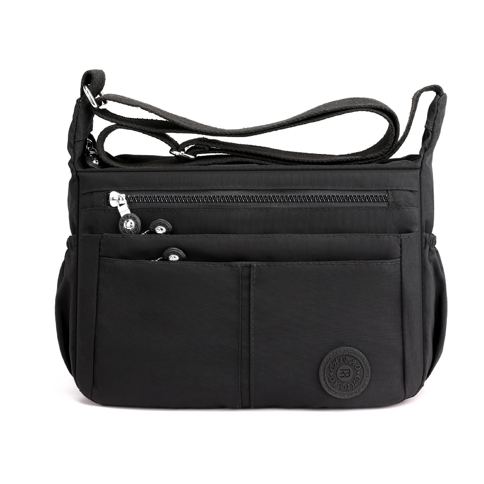 DIRRONA Casual Bolsos Bandolera Nylon Bolso de Mujer Viajes Bolso Bandolera Nylon Bolso Trabajo Compras Bolsos Cruzados Mujer Multibolsillos Uso Diario