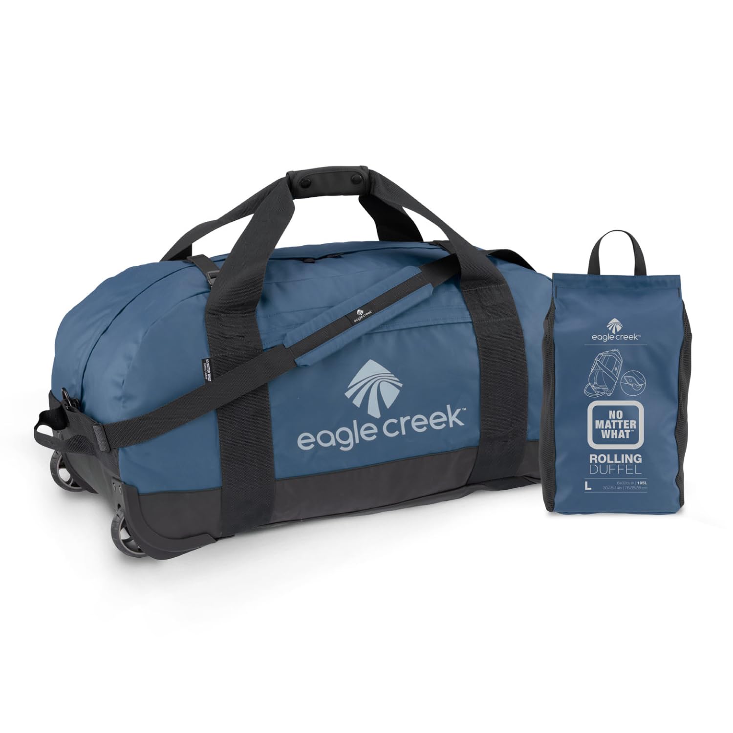 eagle creekNo Matter What Rolling Duffel - Wheeled Large Travel Bag