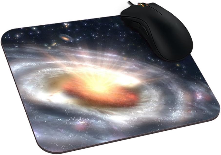 Herlena Artist's Conception of Quasar at the Center Custom