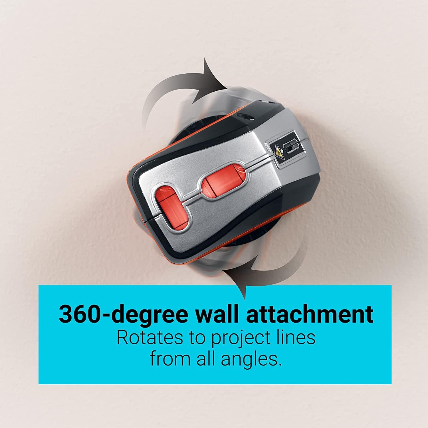 LASER LEVEL W/WALL MOUNT