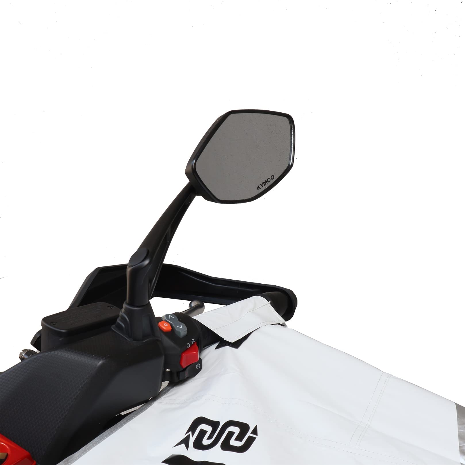 OJ Cooling Bike Cover Universale White/Bianco – Coprimoto Impermeabile e Traspirante per Moto e Scooter – Protezione Completa da Pioggia, Polvere e Sole – Facile da Installare