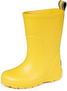 Bottes de pluie fille en caoutchouc rose - Vertbaudet