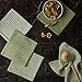 DII Everyday Kitchen Collection Assorted Dishcloth Set, 12x12, Antique Green, 5 Count