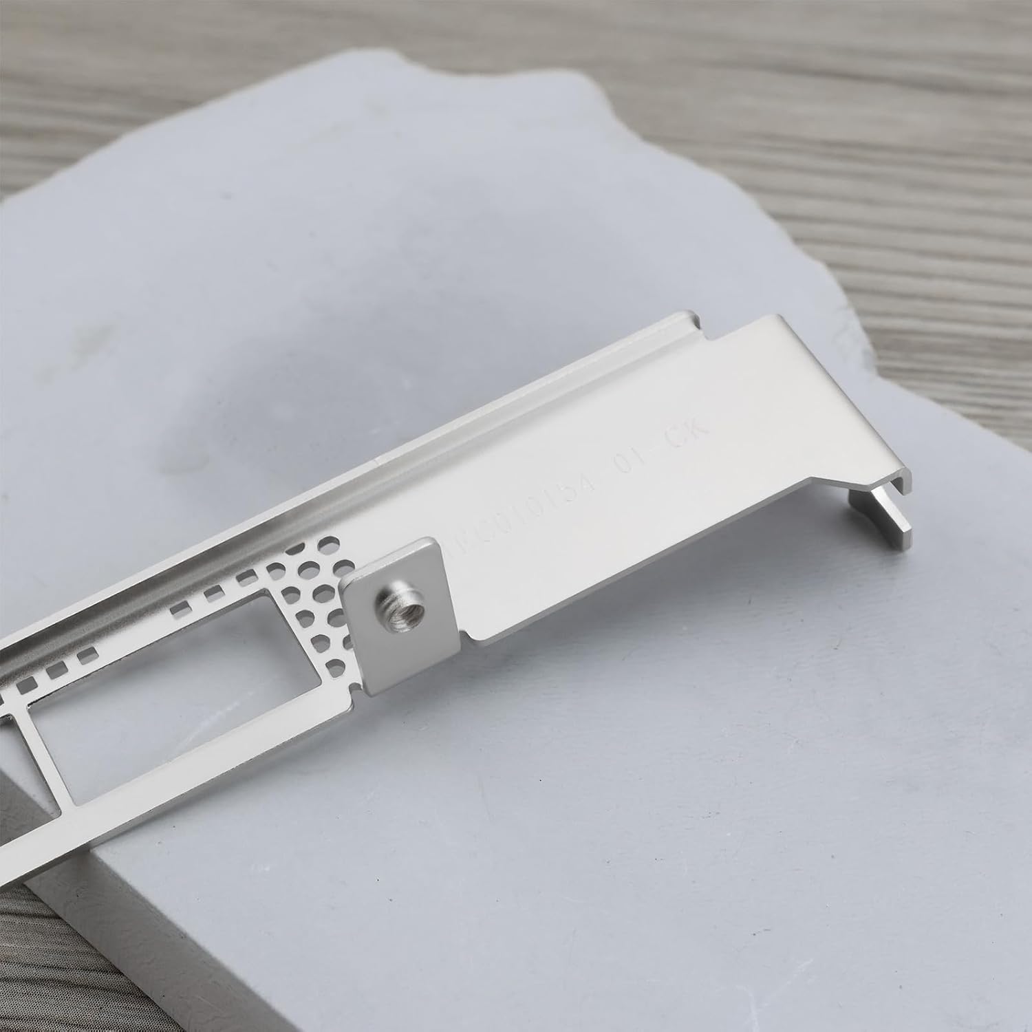 ECSiNG 2pcs Full Height Brackets with Screws Compatible with Mellanox CX416A CX456A CX556A MCX516A MCX456A CONNECTX-4