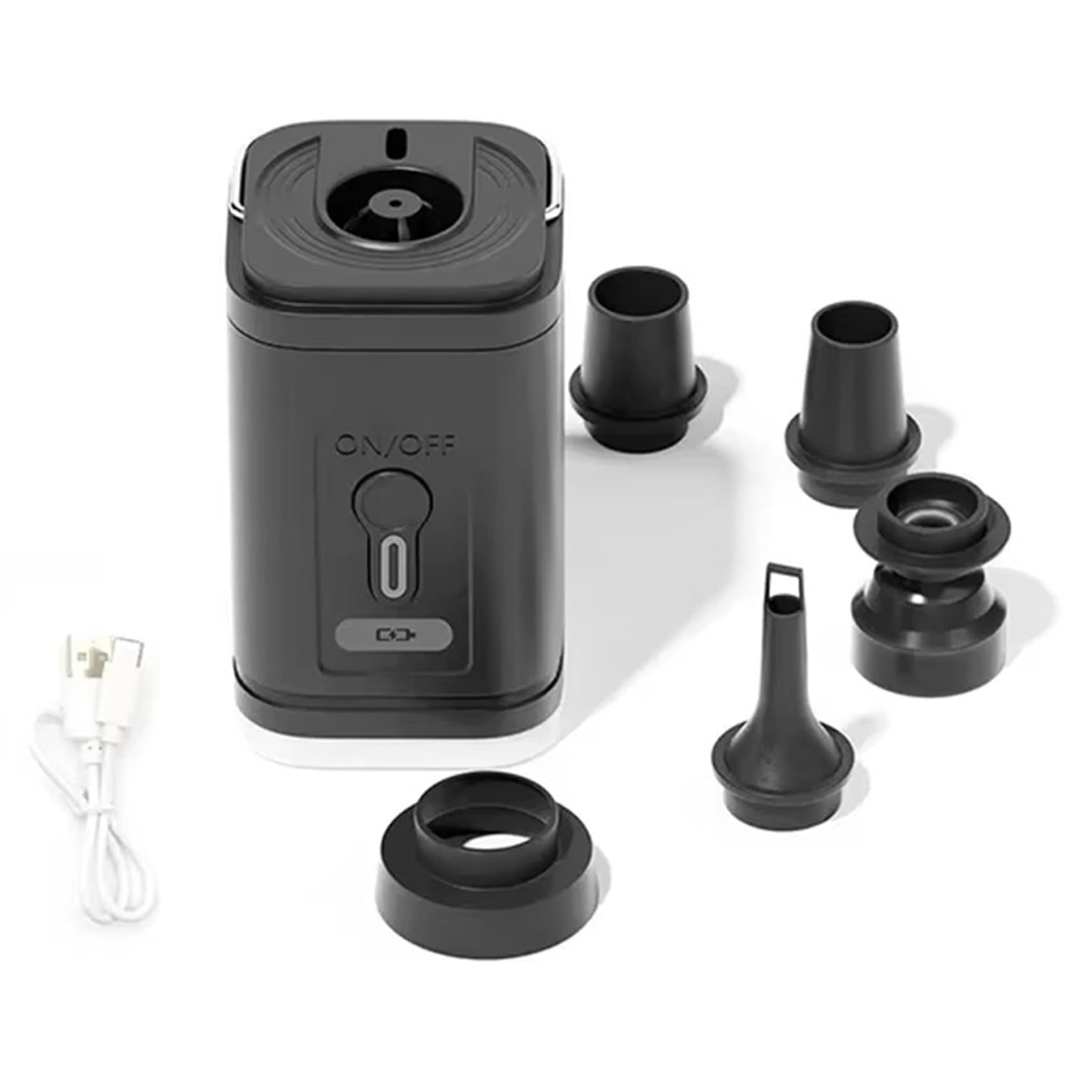 CTRLZS Cordless Electric Air Mattress Pump Portable Wireless Air Compressor Inflator/Deflator Air Pumps for Vacuum Pump Bags