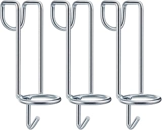 Portable Horse Bucket Hook Professional Stable Hook Heavy Duty Iron Stall Hangers Equestrians Stall Accessories Metal Water Bucket Hangers