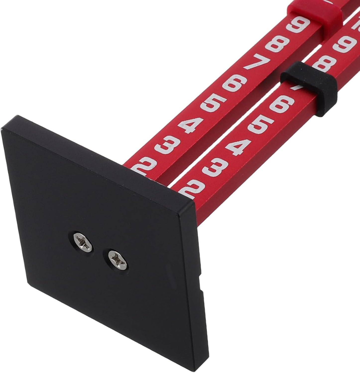 Amosfun Poker Score Keeper Board, Portable Lightweight Aluminum Alloy, Red image 3