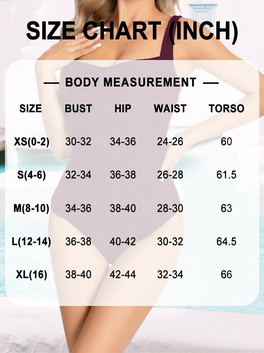 Tankini Swimsuits for Women Tummy Control Bathing Suits Halter Ruched Tops Two Piece Swimwear Sets