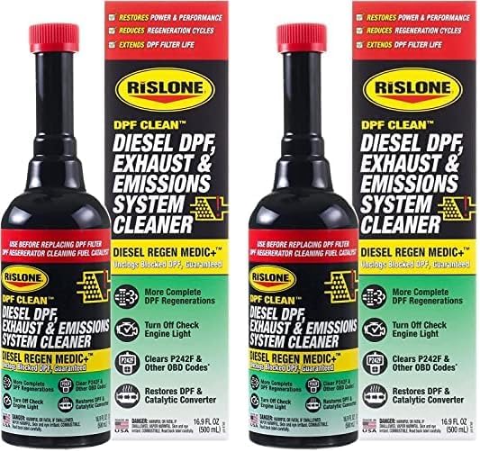 Rislone® DPF Clean™ Diesel DPF, Exhaust & Emissions System Cleaner, 16.9 oz, 2-Pack