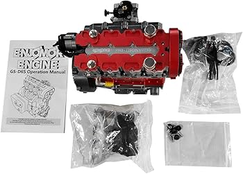 Amazon.co.jp: XMBRICDIYY GS-L4エンジンモデルキット、動作、36CC Amazon.co.jp: XMBRICDIYY GS-L4エンジンモデルキット、動作、36CC