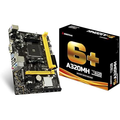 Biostar ryzen For A320 Chipset with microATX Motherboard a320mh [domestic regular distribution goods]