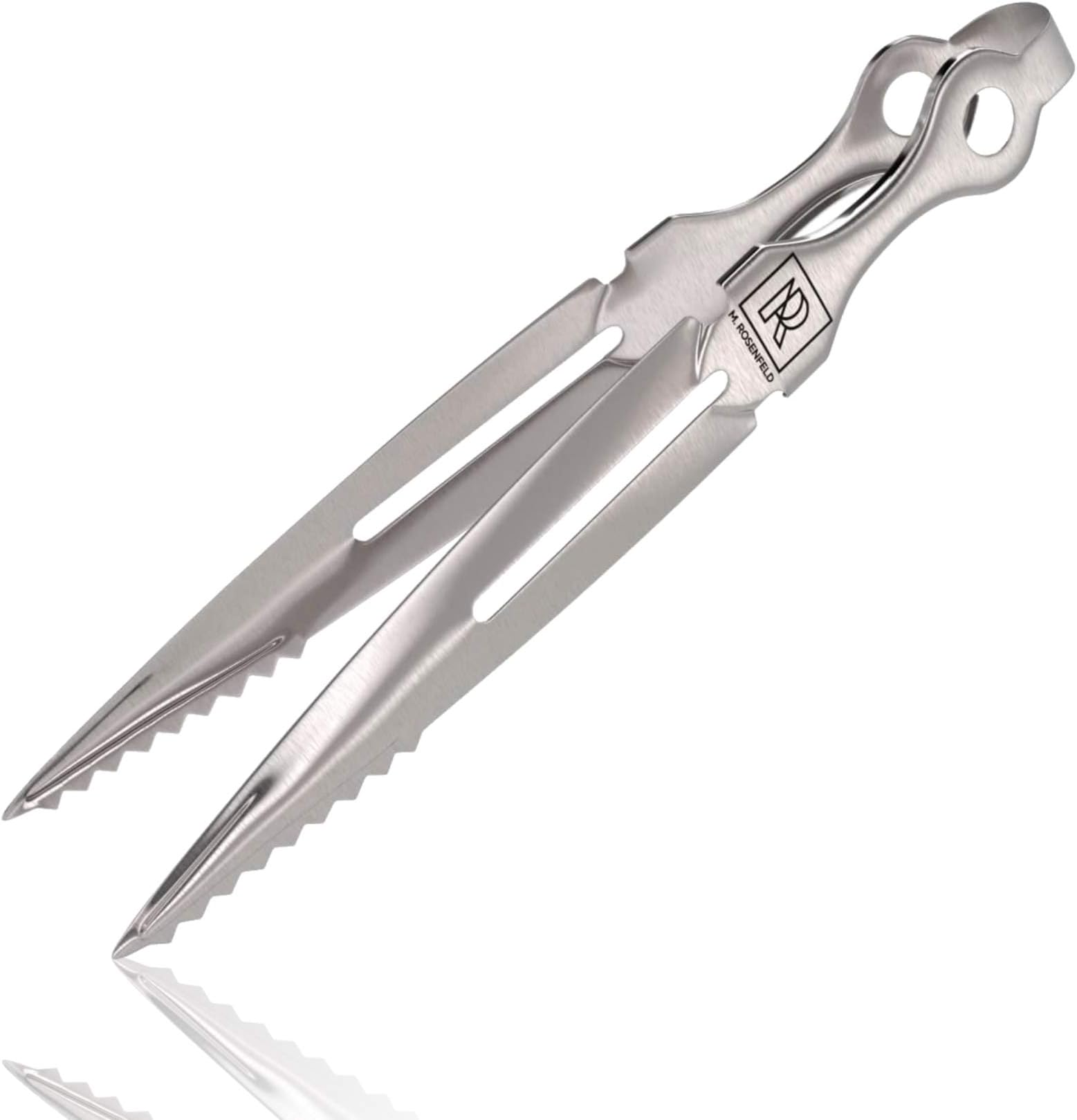 Shisha Tongs for Tobacco and Coal - Shisha Charcoal Tongs Made of Stainless Steel - Does Not Heats Up By Hot Coals. Premium Shisha Accessories
