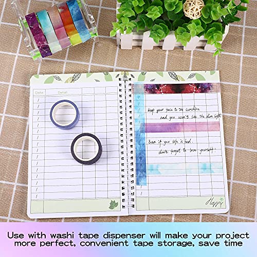 Molshine WMT-534-092-545 Set Of 8 (23Ft/Roll) Washi Masking Tape,Crafts Tapes,Sticky Paper Tape thumb #3