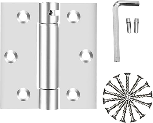 Paquete de 2 bisagras de puerta de cierre automático de 3 pulgadas, bisagras de resorte de acero inoxidable resistentes, bisagras de resorte de disponible en Yaxa Peru