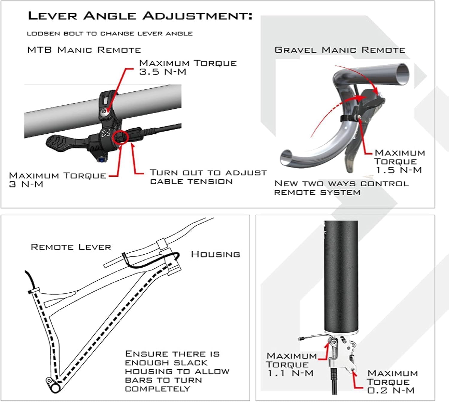 XFUSION Manic Dropper Sattelstütze, Außendurchmesser: 34,9 mm-100 mm/125 mm/150 mm/170 mm/190 mm/200 mm, interne Kabelführung mit Fernbedienungshebel und Einzelhandelsverpackung, für MTB und E-Bike