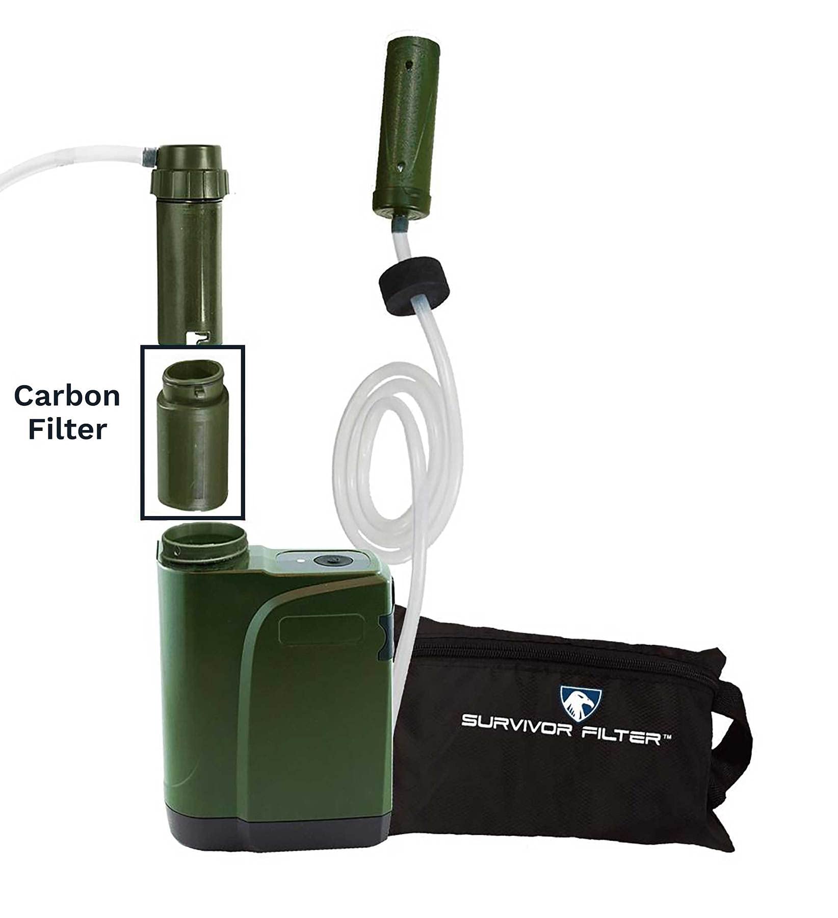 Filtres à Charbon De Rechange Survivor Filter PRO – Lot Officiel Pour Eau Portable
