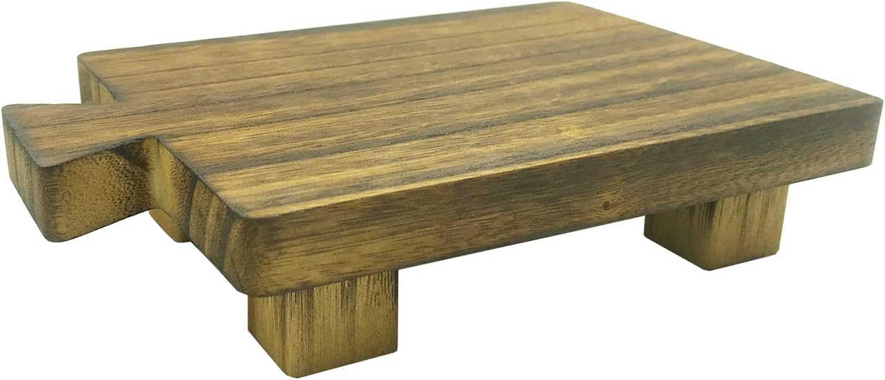 Wood Pedestal Stand,kitchen Soap Tray Kitchen Sink Tray