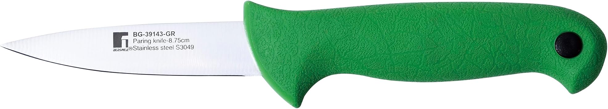 BERGNER Q3494 Peeler knife 8.75 cm in Stainless Steel Professional collection Colour