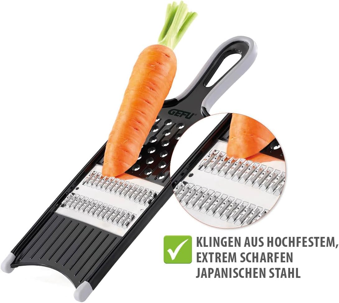 GEFU Premium Handheld Julienne Slicer and Grater
