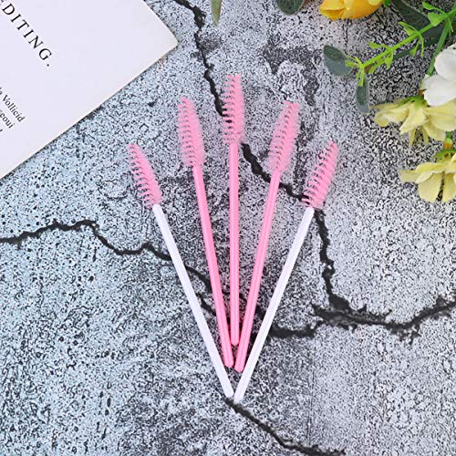 PIXNOR Conjunto de Escovas de Cílios para Extensões de Cílios Escovas de Rímel 200Pcs Escovas de Sob