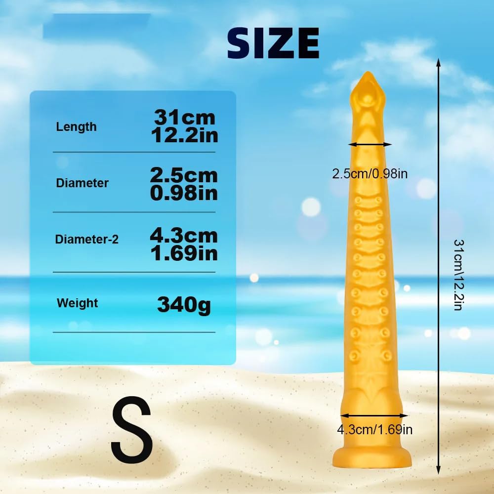 Plug anale 22 pollici Lungo Anal Plug Tentacolo Enorme Butt Plug Silicone Morbido Anal Dildo Con Ventosa Donna Uomo Grande Sesso Anale giocattolo adulto