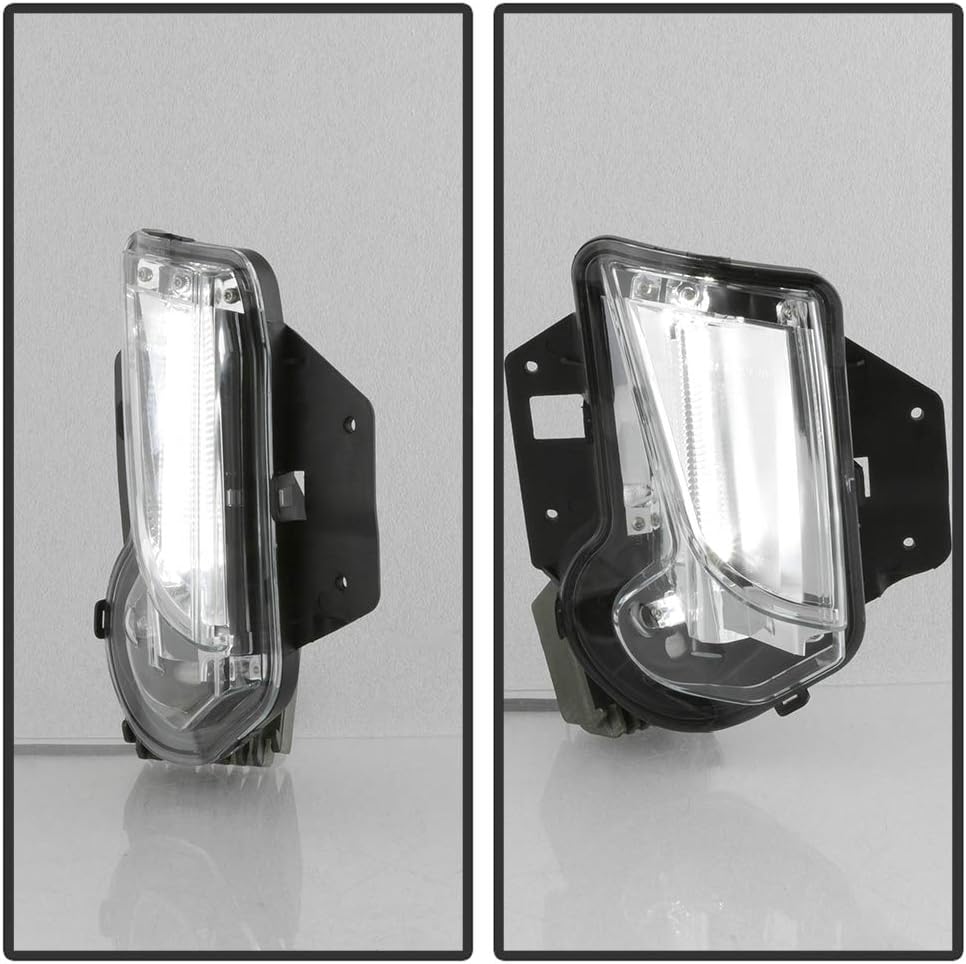 ACANII - For New [Right Passenger Side] 2013-2017 Cadillac XTS LED DRL Daytime Running Bumper Fog Light Lamp Assembly