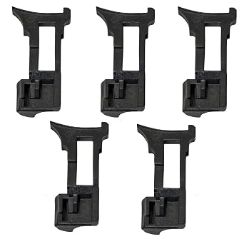 Brock Replacement 5 Pc Set Headlamp Dimmer Bright Switch Actuators Compatible with Pickup Truck SUV (with Tilt Steering) 7827028 D844