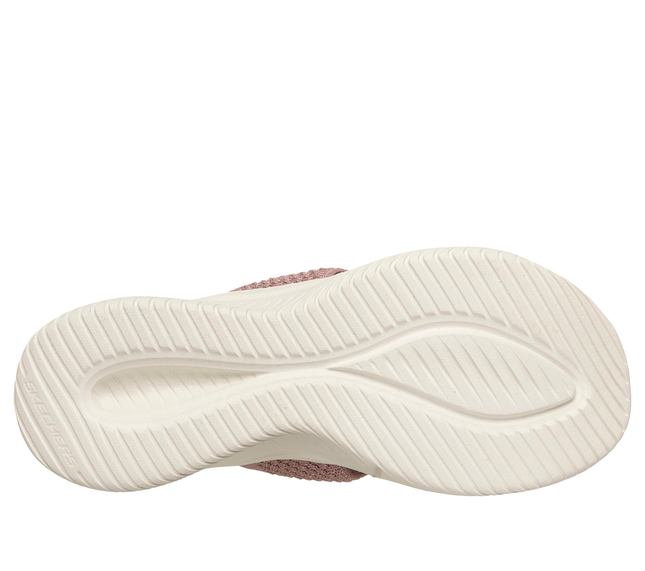 Skechers Damen Ultra Flex 3.0 Sandal Bring It!Flache Sandale