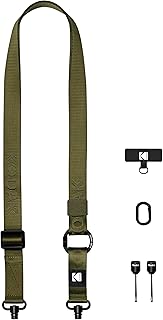 KODAK Multi-Purpose Camera Strap (Olive) - Quick-Detach...