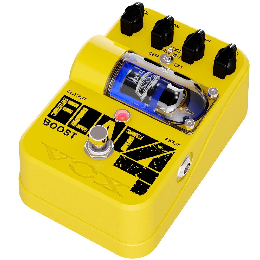 Vox TG1-FL4BT Tone Garage Flat 4 Boost Guitar Effect Pedal 