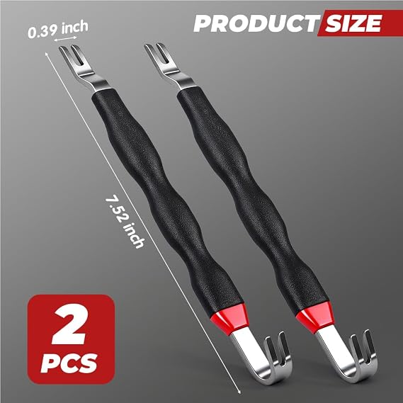 2 Pcs Automotive Electrical Terminal Connector Separator Removal Tool