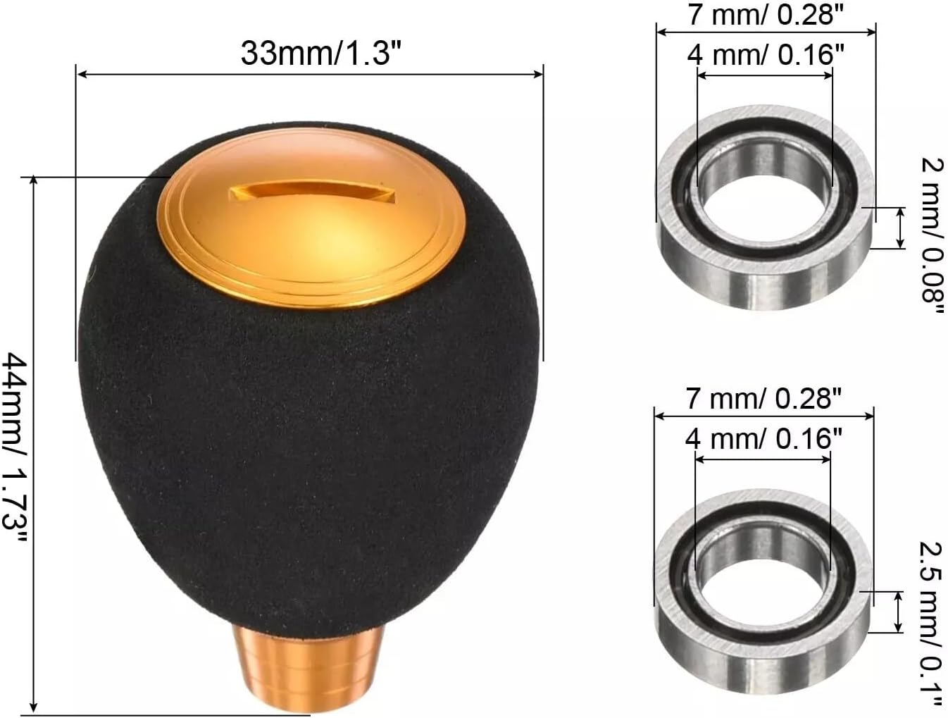 Fishing Reel Handle EVA Knob Fishing Reel Power Handle Grip Knob
