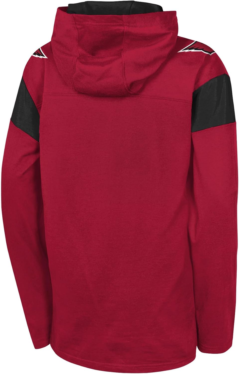 Outerstuff NFL Kids Youth 8-20 Official Licensed Team Color Primary Logo The Champ Lightweight Long Sleeve Football Hoodie